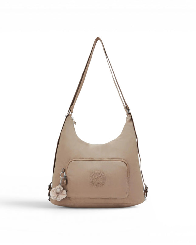 Borsa Zaino Convertibile in Tessuto Tan Beige | Kipling YENNA TAN BEIGE Kipling 