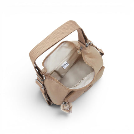 Borsa Zaino Convertibile in Tessuto Tan Beige | Kipling YENNA TAN BEIGE Kipling 