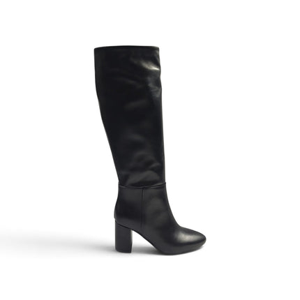 Stivale Donna Tubolare Tacco Alto in Pelle Nera | Luis Anne MAYA 8701 BLACK Luis Anne 