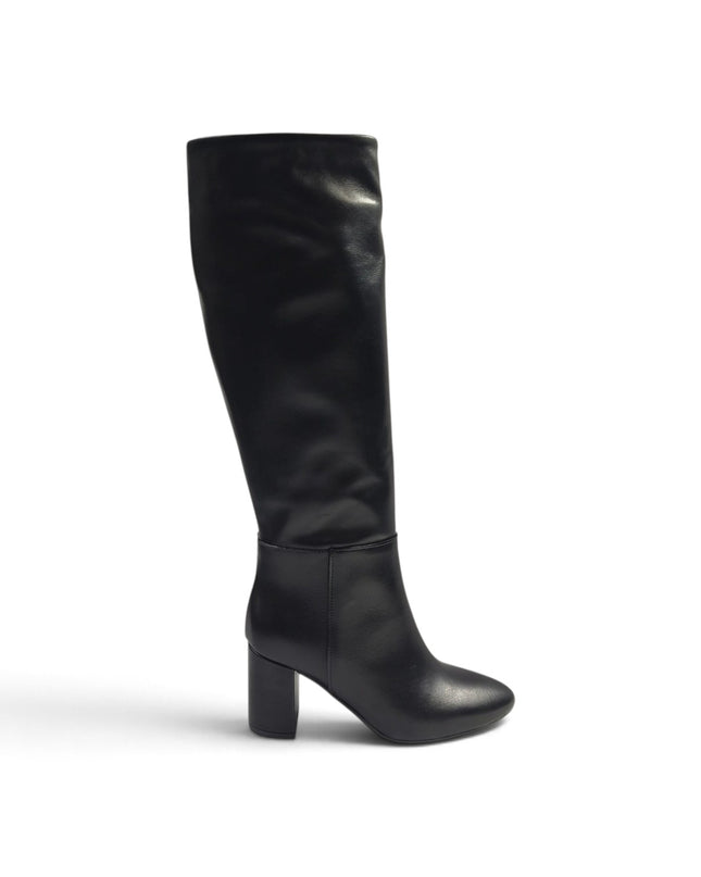 Stivale Donna Tubolare Tacco Alto in Pelle Nera | Luis Anne MAYA 8701 BLACK Luis Anne 