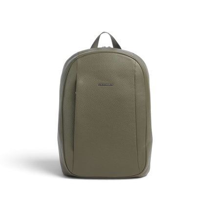 Zaino Lavoro Porta PC 13 Pollici Laptop in Pelle Verde | Mandarina Duck FZT51 MELLOW LEATHER WINTER OLIVE Mandarina Duck 