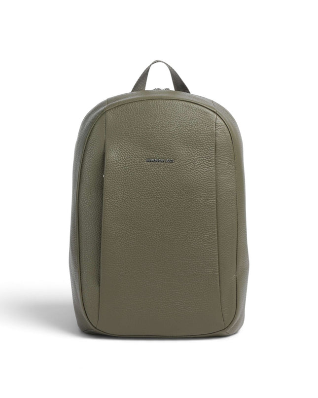 Zaino Lavoro Porta PC 13 Pollici Laptop in Pelle Verde | Mandarina Duck FZT51 MELLOW LEATHER WINTER OLIVE Mandarina Duck 