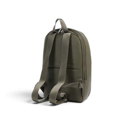 Zaino Lavoro Porta PC 13 Pollici Laptop in Pelle Verde | Mandarina Duck FZT51 MELLOW LEATHER WINTER OLIVE Mandarina Duck 