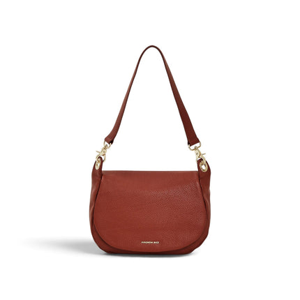 Borsa Donna con Patta e Tracolla in Pelle Havana | Mandarina Duck FZTA9 MELLOW LEATHER HAVANA Mandarina Duck 