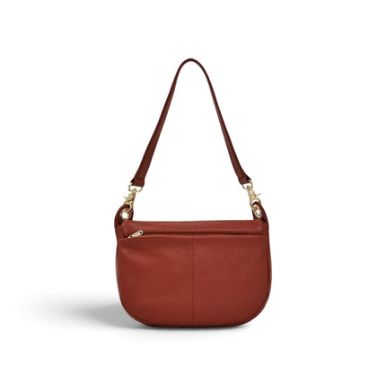 Borsa Donna con Patta e Tracolla in Pelle Havana | Mandarina Duck FZTA9 MELLOW LEATHER HAVANA Mandarina Duck 