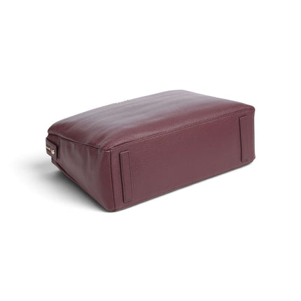 Borsa LavoroTracolla Porta PC 15 Pollici Laptop in Pelle Bordeaux | Mandarina Duck MWT04 MELLOW URBAN SIN Mandarina Duck 
