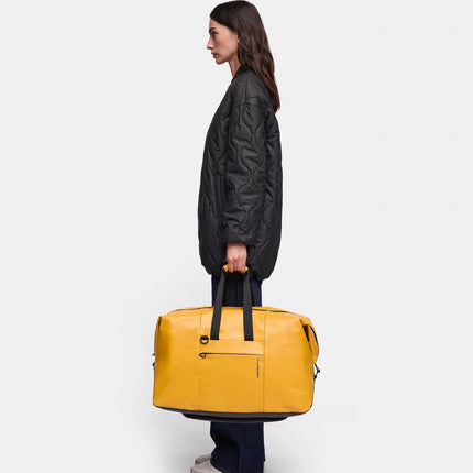 Borsone Viaggio Palestra Soft Eco Coated Giallo OSB02 ECO COATED DUCK YELLOW Mandarina Duck 