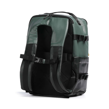 Mandarina Duck Zaino da Viaggio Business Porta PC 13 Pollici Laptop Verde Deep Green OST08 ECO COATED DEEP GREEN Mandarina Duck 