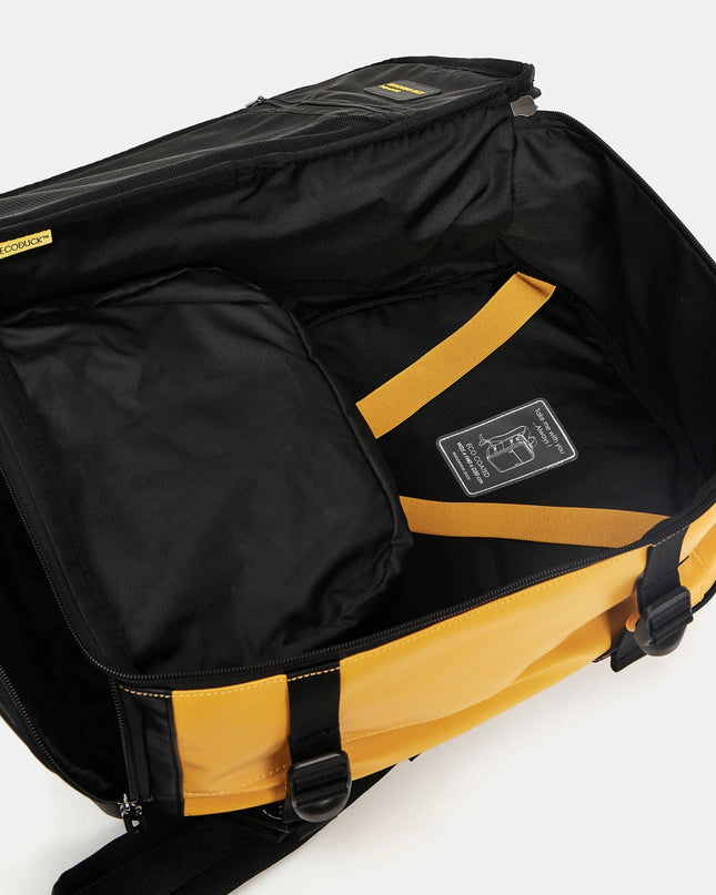 Mandarina Duck Zaino da Viaggio Business Porta PC 13 Pollici Laptop Giallo OST08 ECO COATED DUCK YELLOW Mandarina Duck 