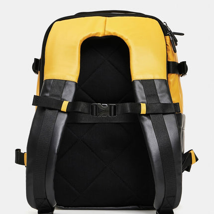 Mandarina Duck Zaino da Viaggio Business Porta PC 13 Pollici Laptop Giallo OST08 ECO COATED DUCK YELLOW Mandarina Duck 