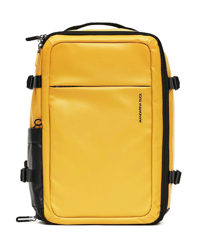 Mandarina Duck Zaino da Viaggio Business Porta PC 13 Pollici Laptop Giallo OST08 ECO COATED DUCK YELLOW Mandarina Duck 