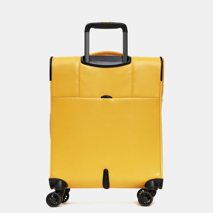 Mandarina Duck Trolley da Cabina Bagaglio a Mano Valigia 4 Ruote Giallo OSV01 ECO COATED DUCK YELLOW Mandarina Duck 