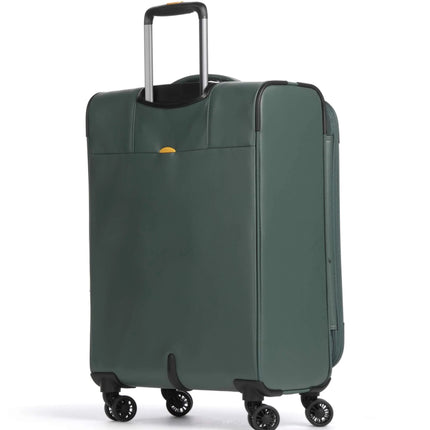 Mandarina Duck Trolley Medio Espandibile Valigia 4 Ruote Deep Green Verde OSV03 ECO COATED DEEP GREEN Mandarina Duck 