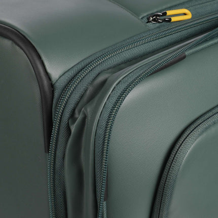 Mandarina Duck Trolley Medio Espandibile Valigia 4 Ruote Deep Green Verde OSV03 ECO COATED DEEP GREEN Mandarina Duck 