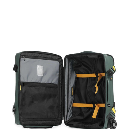 Mandarina Duck Trolley Medio Valigia 2 Ruote Deep Green Verde OSV07 ECO COATED DEEP GREEN Mandarina Duck 