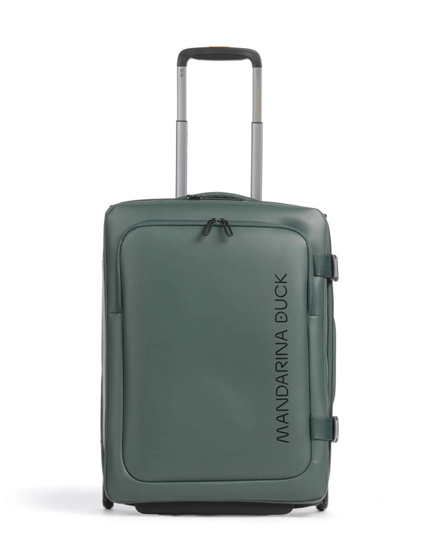 Mandarina Duck Trolley Medio Valigia 2 Ruote Deep Green Verde OSV07 ECO COATED DEEP GREEN Mandarina Duck 
