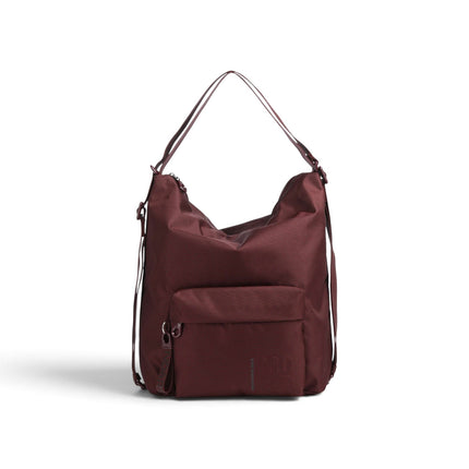 Borsa Convertibile Zaino Tessuto Sin Bordeaux | Mandarina Duck QMT09 MD20 SIN Mandarina Duck 