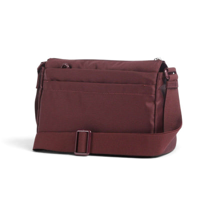 Borsa con Tracolla Regolabile in Tessuto Sin Bordeaux | Mandarina Duck QMTX5 MD20 SIN Mandarina Duck 