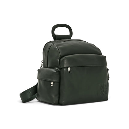 Zaino in Pelle Deep Verde | Mandarina Duck TKTT1 MD20 LEATHER DEEP GREEN Mandarina Duck 