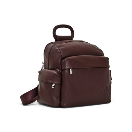 Zaino in Pelle Bordeaux | Mandarina Duck TKTT1 MD20 LEATHER SIN Mandarina Duck 