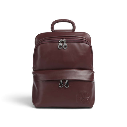 Zaino in Pelle con Laptop 13 Pollici in Pelle Bordeaux | Mandarina Duck TKTZ4 MD20 LEATHER SIN Mandarina Duck 