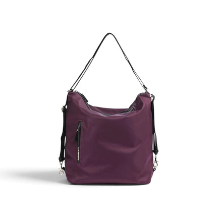 Borsa Convertibile Zaino in Tessuto e Pelle Sin Bordeaux | Mandarina Duck VCT10 HUNTER SIN Mandarina Duck 