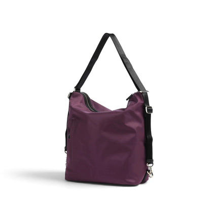 Borsa Convertibile Zaino in Tessuto e Pelle Sin Bordeaux | Mandarina Duck VCT10 HUNTER SIN Mandarina Duck 