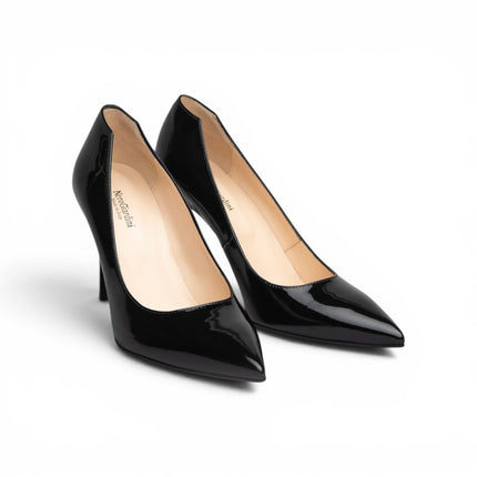 Nero Giardini Decollete Donna Tacco Stiletto in Vernice Nero E211041DE NERO 100 Nero Giardini 
