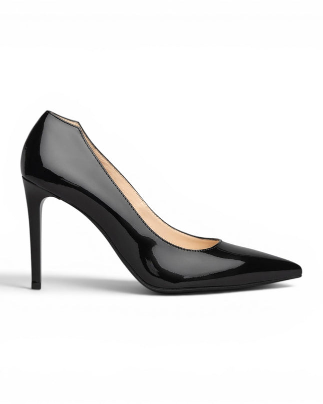 Nero Giardini Decollete Donna Tacco Stiletto in Vernice Nero E211041DE NERO 100 Nero Giardini 