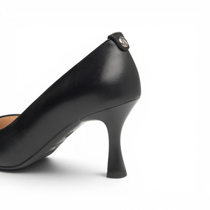 Decollete Donna con Tacco Stiletto inPelle Nera | Nero Giardini E615420DE NERO 100 Nero Giardini 