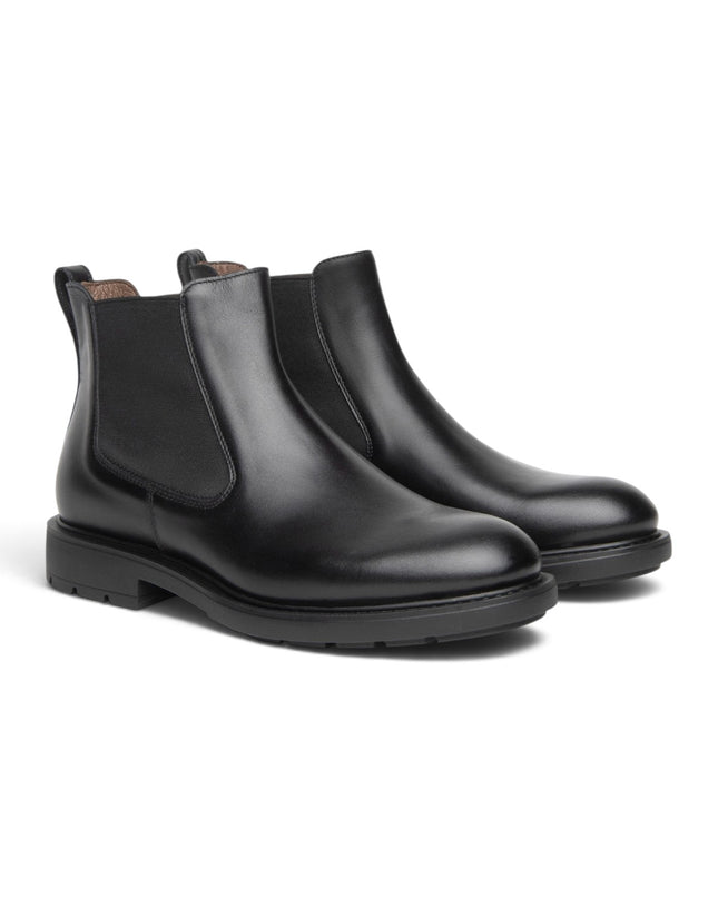 Stivaletti Uomo Chelsea in Pelle Nero | NeroGiardini I001663U NERO 100 Nero Giardini 