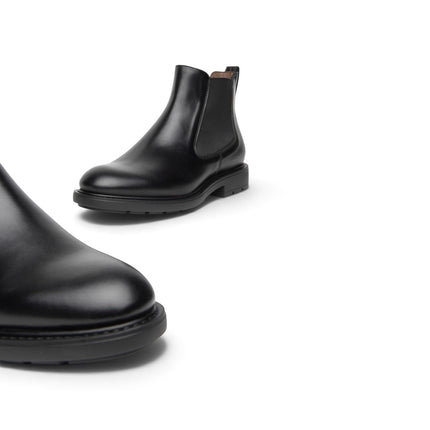 Stivaletti Uomo Chelsea in Pelle Nero | NeroGiardini I001663U NERO 100 Nero Giardini 