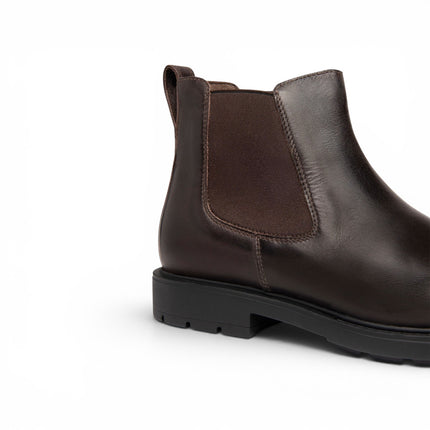 Stivaletti Uomo Chelsea in Pelle Marrone Caffe| NeroGiardini I201663U CAFFE 301 Nero Giardini 