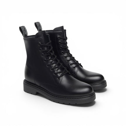 Stivaletto Anfibio Donna in Pelle Nero | Nero Giardini I309183D NERO 100 Nero Giardini 