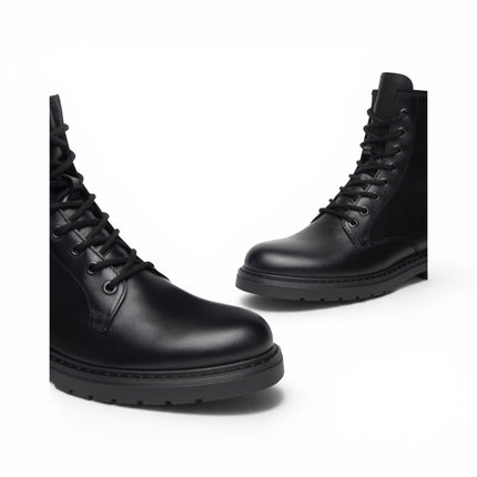 Stivaletto Anfibio Donna in Pelle Nero | Nero Giardini I309183D NERO 100 Nero Giardini 