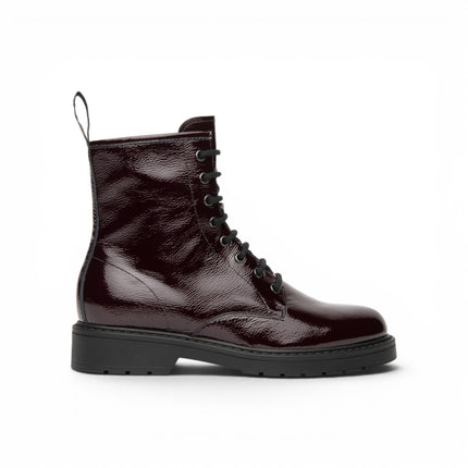 Nero Giardini Anfibio Stivaletto Donna in Pelle Naplak Bordo I509180D BORDO 613 Nero Giardini 