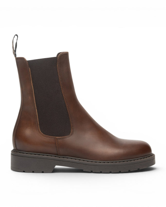 Stivaletti Chelsea in Pelle Marrone | Nero Giardini I513940D BEIGE 412 Nero Giardini 