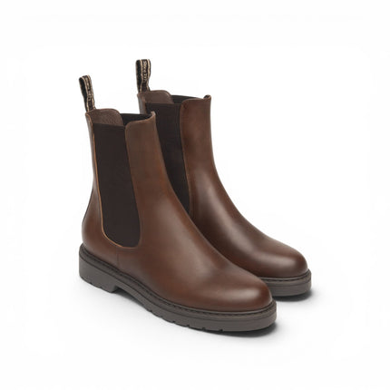 Stivaletti Chelsea in Pelle Marrone | Nero Giardini I513940D BEIGE 412 Nero Giardini 
