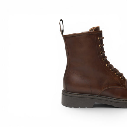 Stivaletto Anfibio Donna in Pelle Marrone | Nero Giardini I513944D BEIGE 412 Nero Giardini 