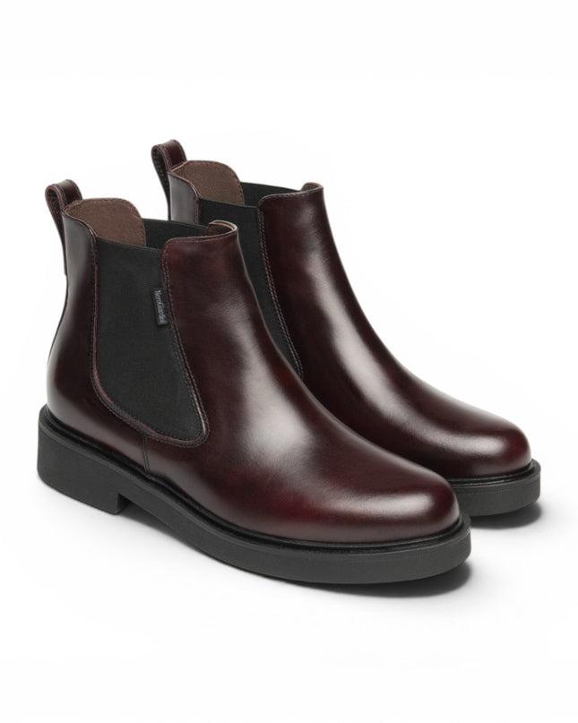Stivaletti Chelsea Donna Pelle Bordo | Nero Giardini I513974D BORDO 613 Nero Giardini 