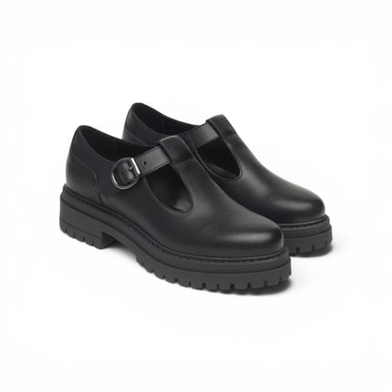 Mary Janes Pumps Donna in Pelle Nera | Nero Giardini I514013D NERO 100 Nero Giardini 