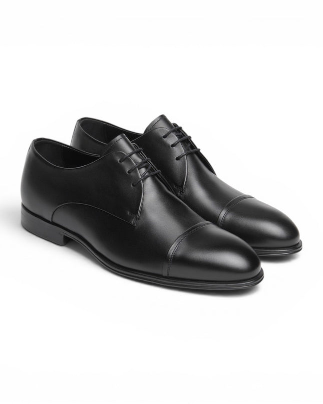 Francesina Stringata Derby Elegante Uomo in Pelle Nera | Nero Giardini I601222UE NERO 100 Nero Giardini 