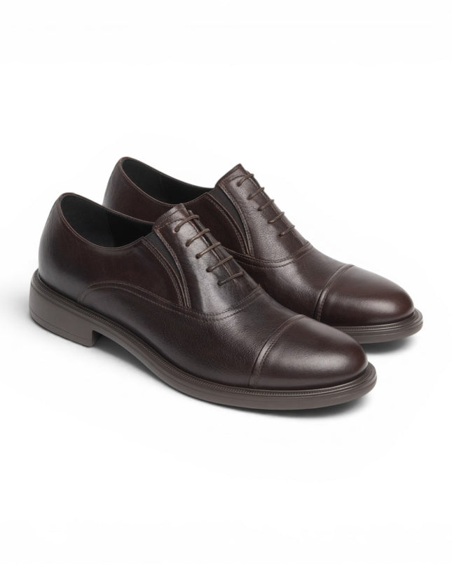 Francesina Mascherina Uomo Oxford in Pelle Marrone | Nero Giardini I601230UE EBONY 355 Nero Giardini 