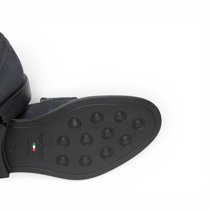 Mocassino College Uomo in Camoscio Blu | Nero Giardini I601240U BLU 200 Nero Giardini 