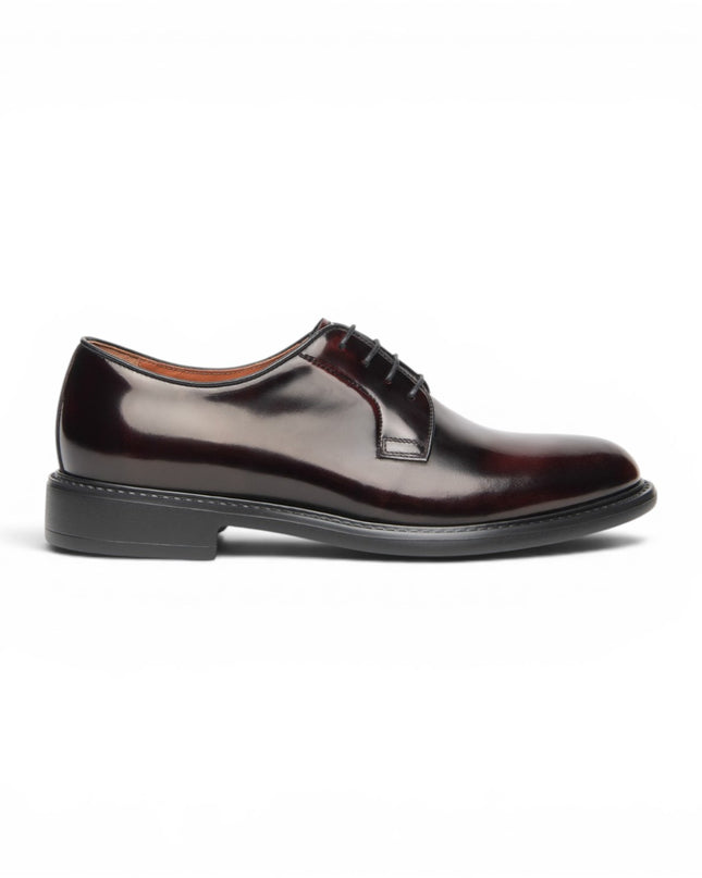 Francesina Uomo Derby Liscio in Pelle Bordo | Nero Giardini I601251U BORDO 613 Nero Giardini 