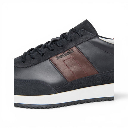 Sneakers Bassa Uomo in Pelle e Camoscio Blu | Nero Giardini I601321U BLU 200 Nero Giardini 
