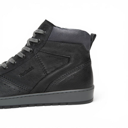 Sneakers Alta Uomo in Pelle Nera | Nero Giardini I601340U NERO 100 Nero Giardini 