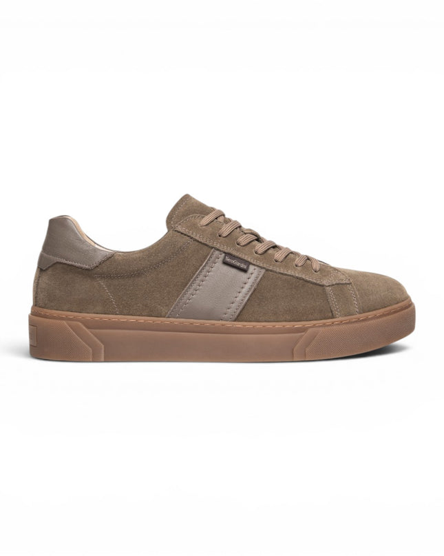 Nero Giardini Sneakers Bassa Uomo in Camoscio Fango I601360U FANGO 311 Nero Giardini 