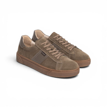 Nero Giardini Sneakers Bassa Uomo in Camoscio Fango I601360U FANGO 311 Nero Giardini 