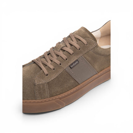 Nero Giardini Sneakers Bassa Uomo in Camoscio Fango I601360U FANGO 311 Nero Giardini 